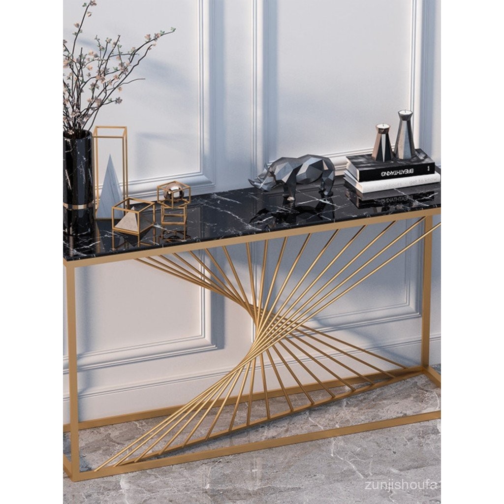 Postmodern Light Luxury Entryway Table Corridor Creative Entryway ...