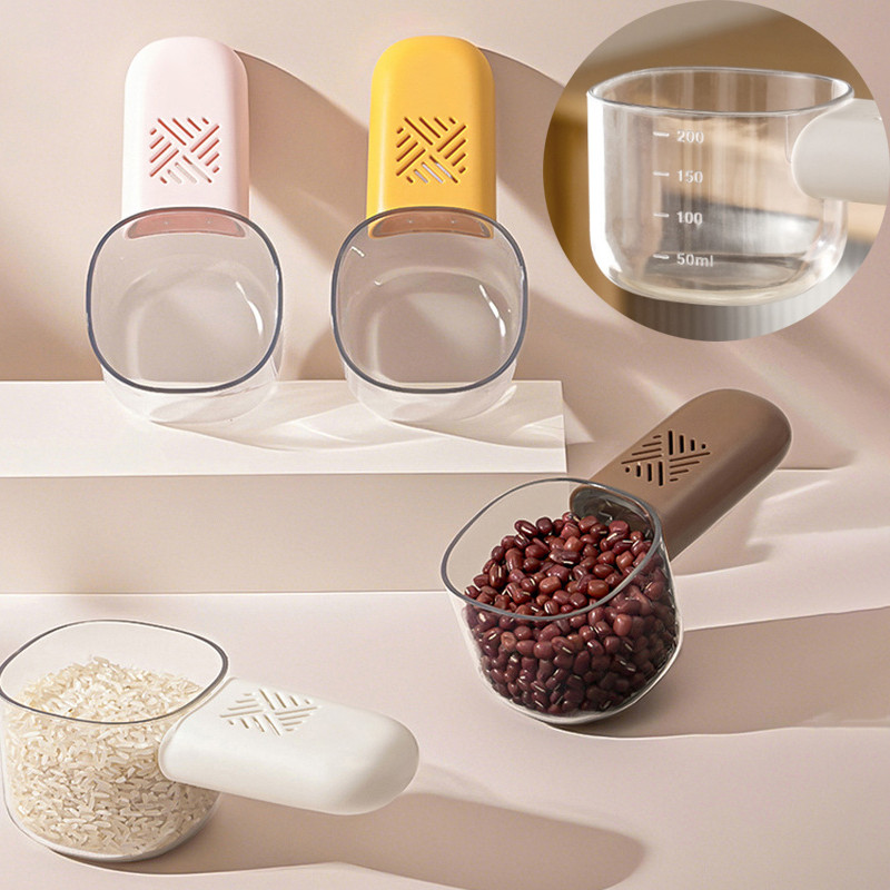 Kitchen Grains Spoon Rice Measuring Cup Measuring Coffee Scoop | Shopee ...