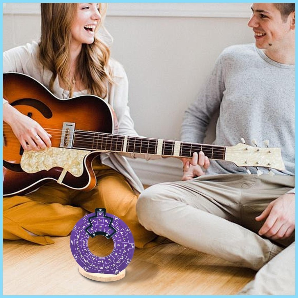 Guitar Music Theory Disc Circles of Fifths Sturdy Guitar Music Theory ...