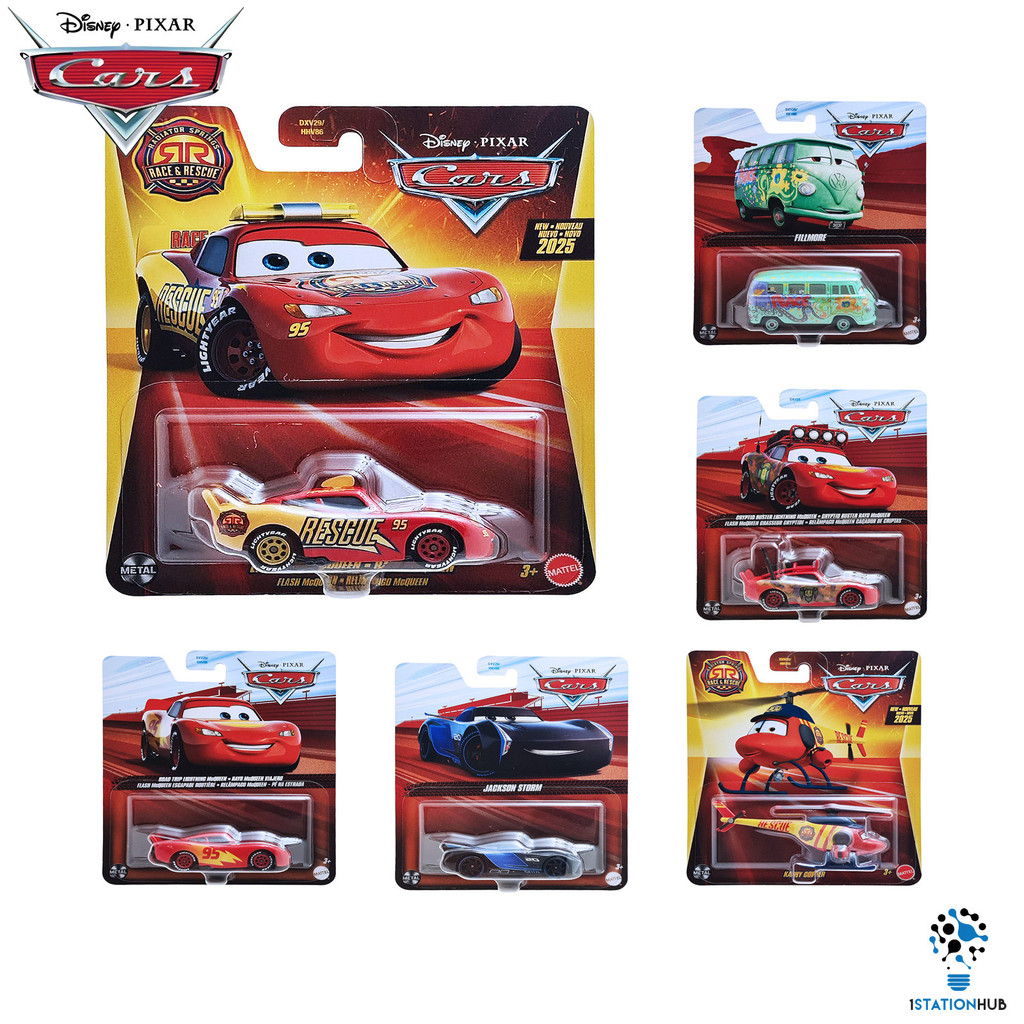 Disney Pixar Cars Movie Characters Original Mattel 1:55 Diecast Metal ...