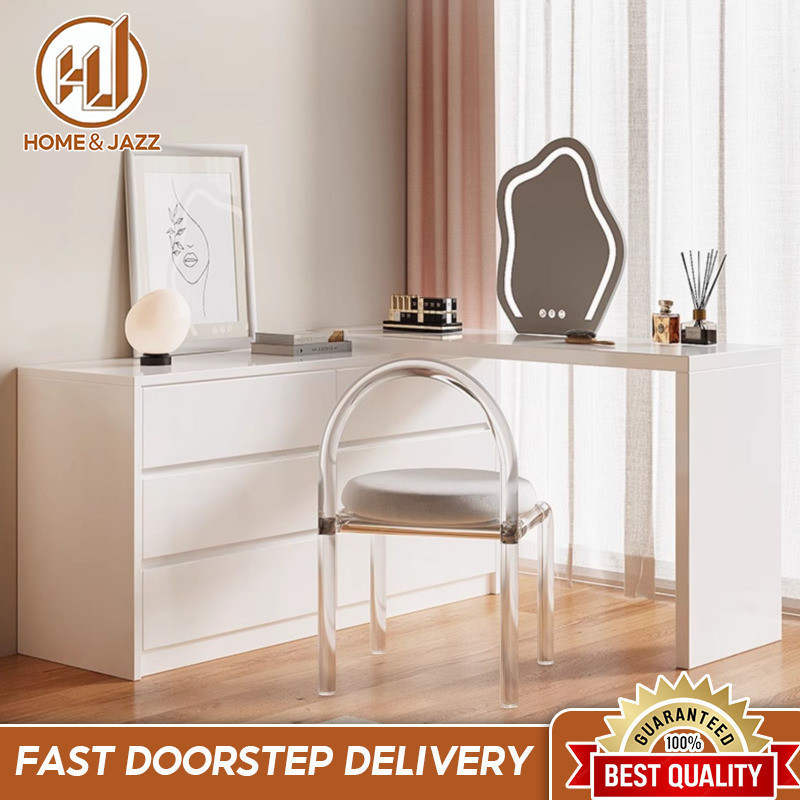 HomeK Dressing Table Bedroom Dressing Table Minimalist Modern Bucket ...