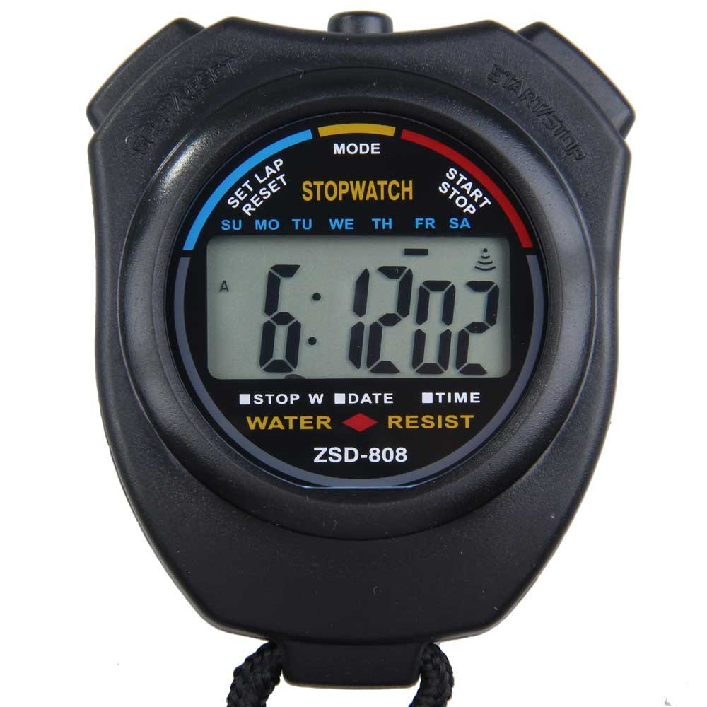 New Digital Running Timer Chronograph Sports Stopwatch Counter with ...