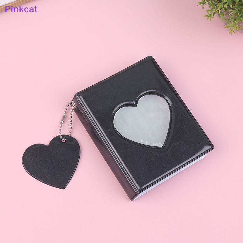 3 Inch Cartoon Photo Album Love Heart Hollow Idol Pictures Storage Book Star Chasing Photocard Binder Kawaii Dustproof Albums I.362591898