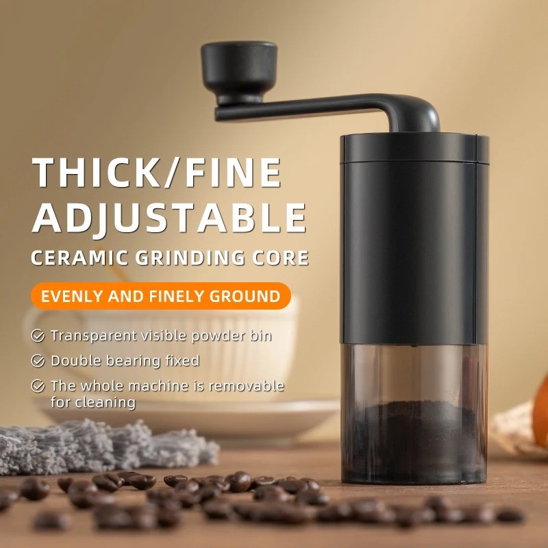 Portable Manual Coffee Grinder Mini Hand Coffee Bean Grinder with ...