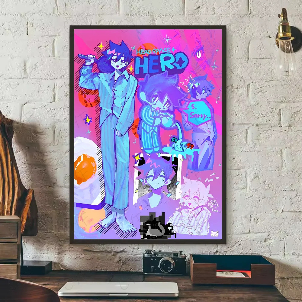 Hot Game O-Omori HD Poster Sticky Waterproof Wall Art Home Living
