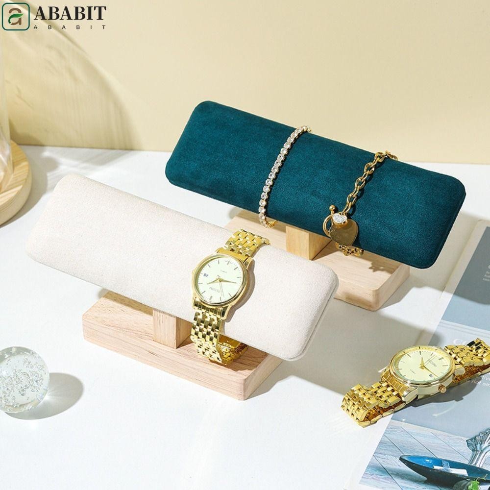 ABABIT Bracelet Display Stand, Single Layer Velvet Jewelry Chain