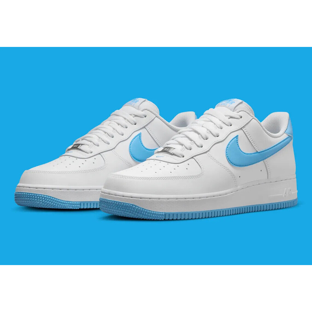 Nike Air Force One Low University Blue White FQ4296-100 Men’s Shoes NEW