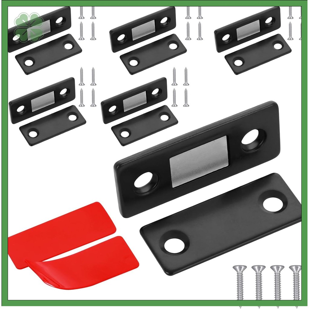 4/8/20 Packs Ultra Thin Cabinet Magnetic Catch, Self Adhesive Magnetic ...