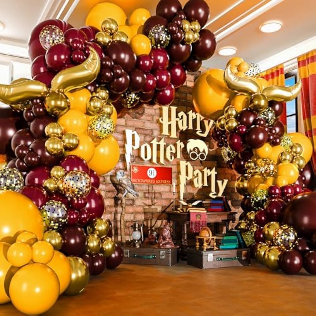 Harry Potter Balloons Garland Arch Kit for Birthday Decorations Party — free download