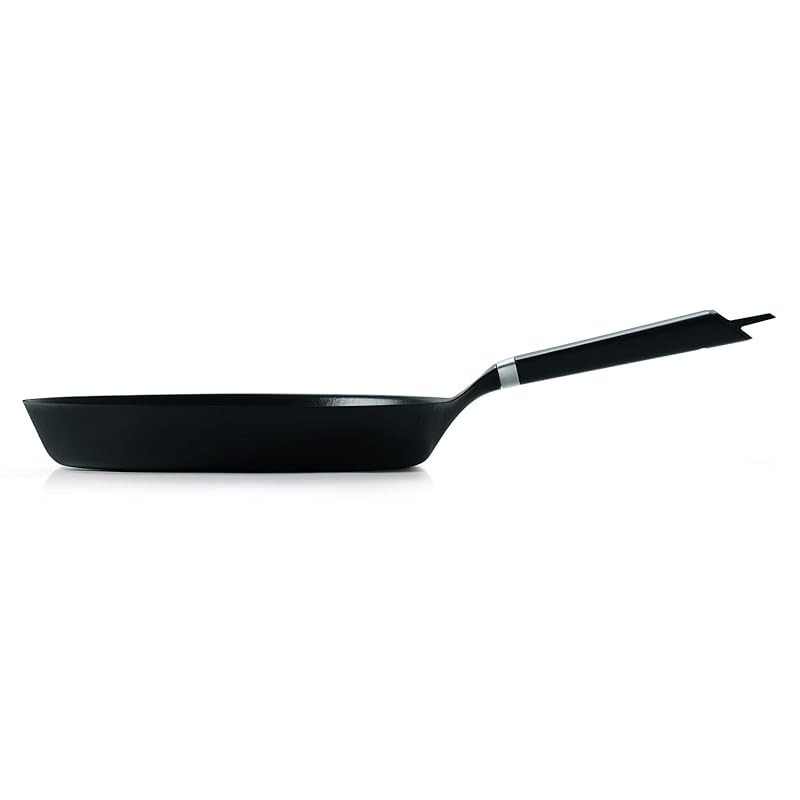 Vermicular Frying Pan, 20cm/24cm/26cm/28cm, Walnut/Oak/Metal, Gas