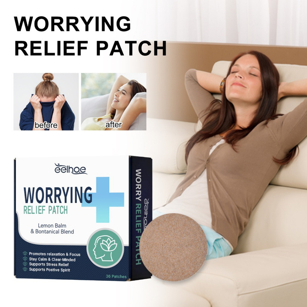 36Pcs Relaxing Patches Calming Bio-Frequency Patches Worrying Relief ...