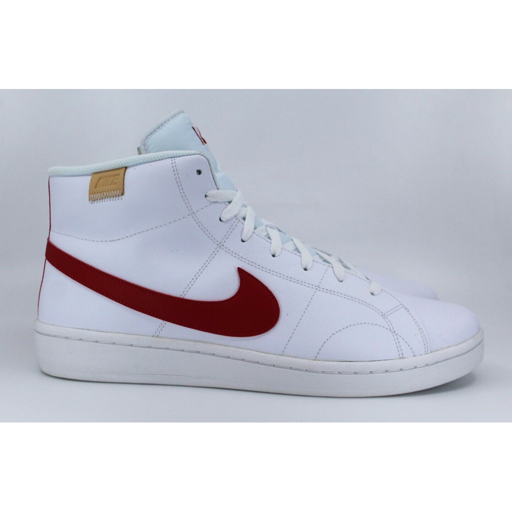 Nike court royale white university red sale