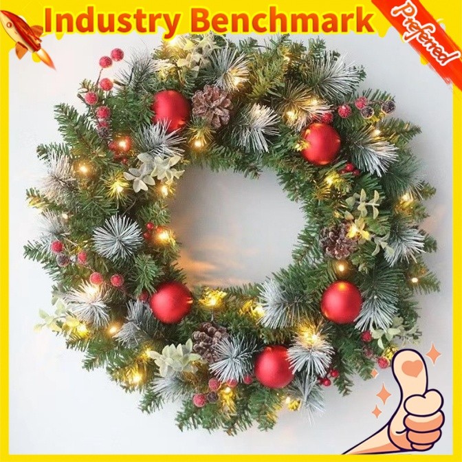 Christmas Wreath Christmas Wreath with decoration Light Christmas