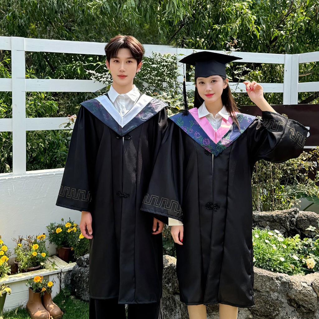High-End Bachelor's Uniform College Student Graduation Dress Doctor's ...