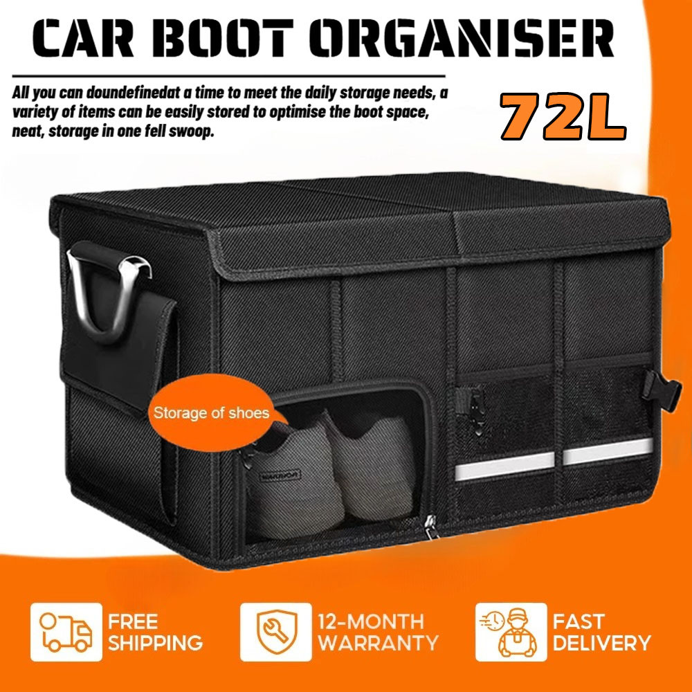 72L Car Multipurpose Box (Independent Compartment) -Kotak Penyimpanan ...