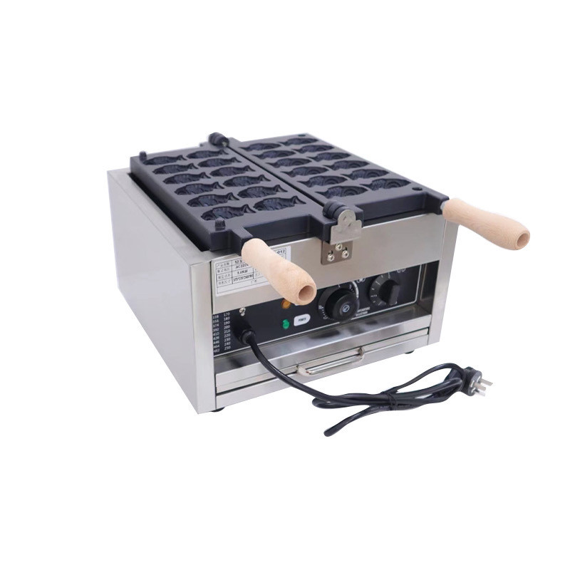Mini Taiyaki Machine Commercial Taiwan Korean Fish Cake Maker Waffle ...