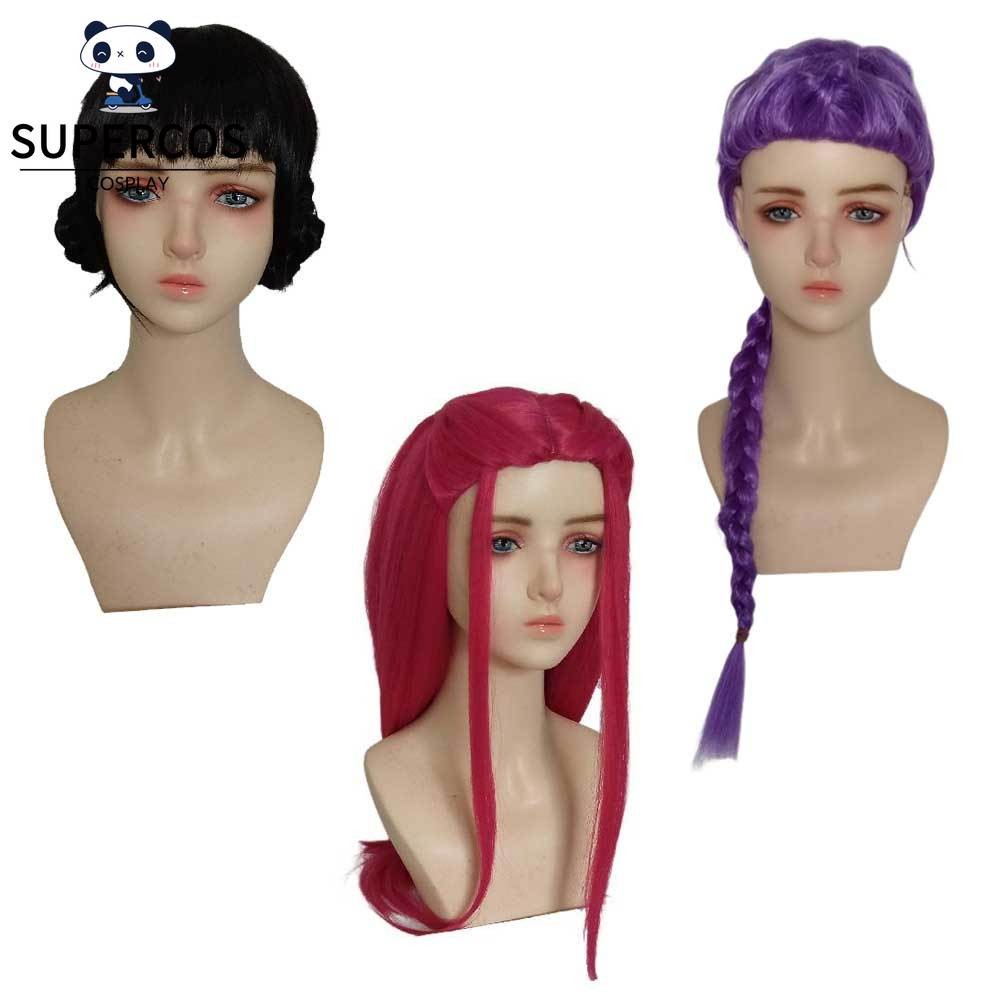 Anime K-pop Demon Hunters Rumi Cosplay Costume Wig