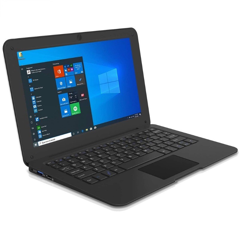 10.1 Inch Computer Laptop Windows 10 OS Preinstalled Quad Core 6GB+64GB ...