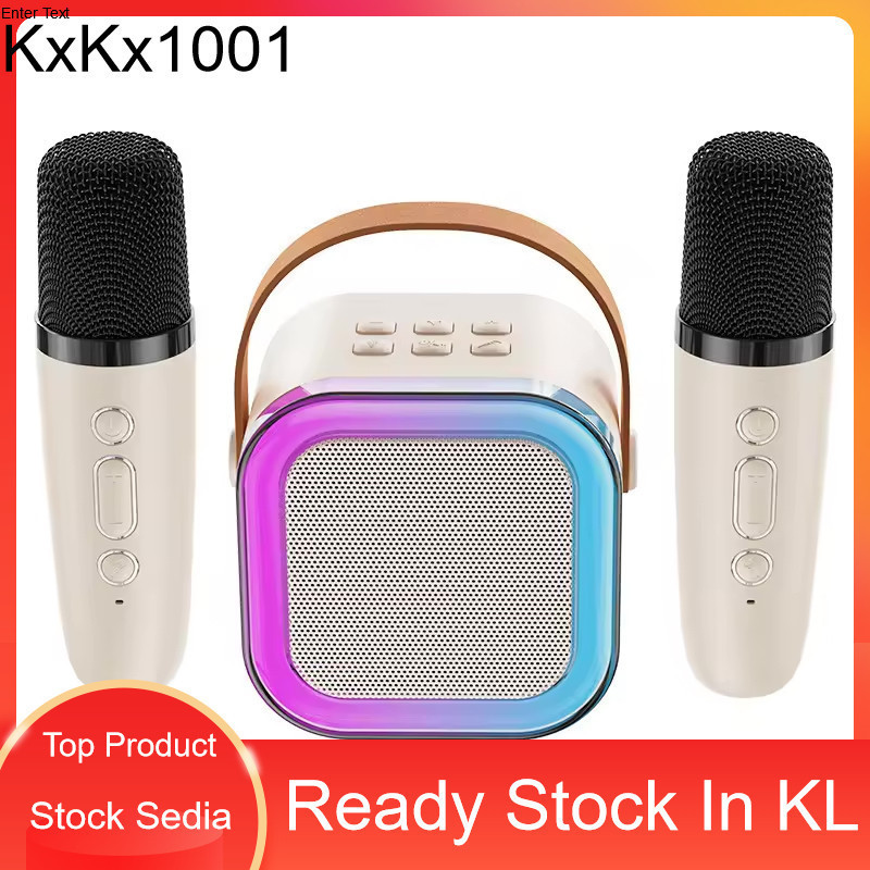 K12 Wireless Karaoke Mini Portable Speaker Bluetooth with Mic Home ...