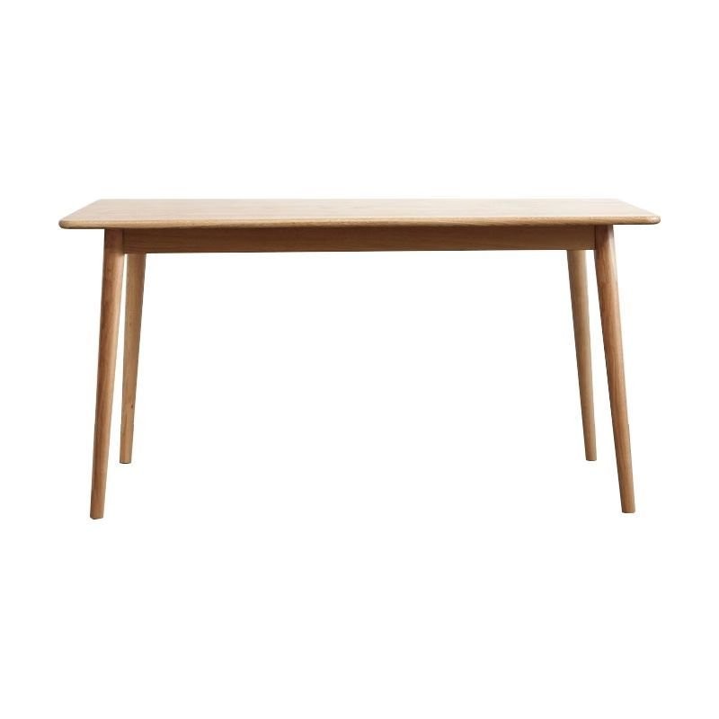 Cherrywood Dining Table Solid Wood Rectangular Household Log Style ...