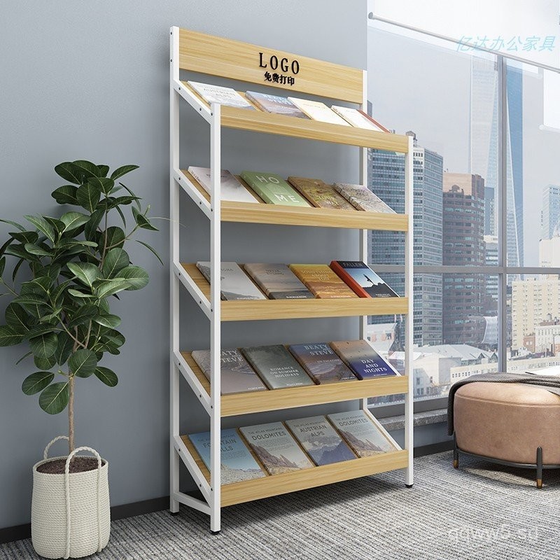 Floor Book Exhibition Functional Framework Shelf Multi-Function Display ...
