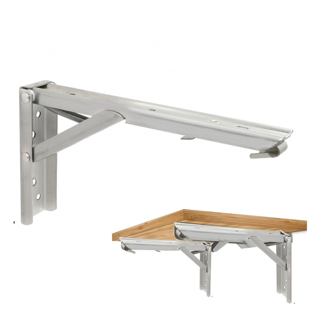 Efficient Space Saving Metal Shelf Track Brackets for Collapsible For ...