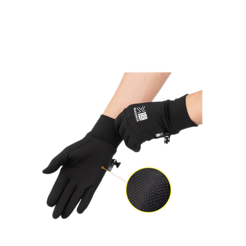 Karrimor Men's Outdoor Walking Gloves - Black - Gambar 3