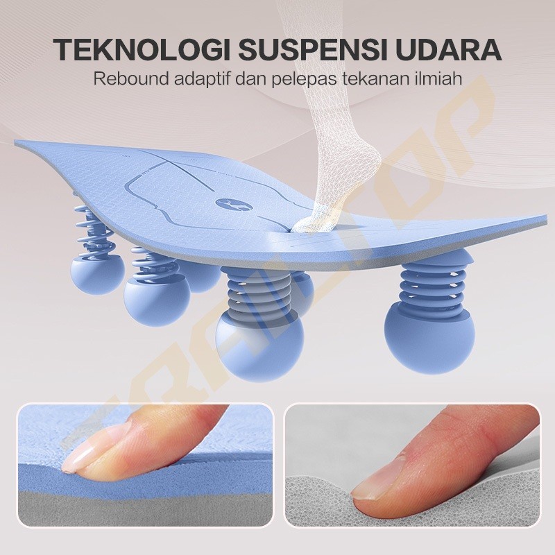TrailTop Yoga Mat TPE Anti-Slip 6-8mm Tebal - Gambar 3