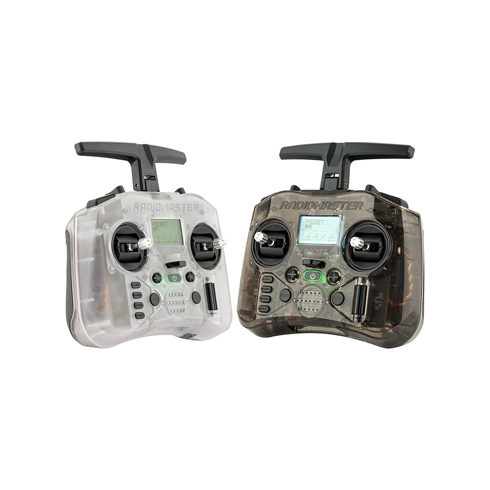 RADIOMASTER Pocket Radio w/ 18650 Battery – Hall Gimbal ELRS/CC2500 for ...