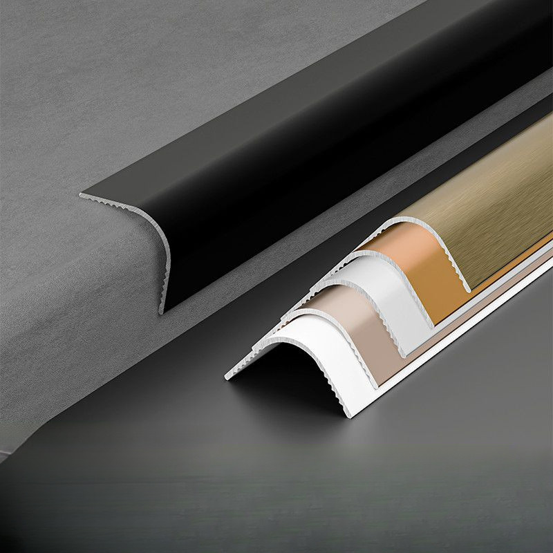 Aluminum Alloy Curved Edge Strip Semicircle Arc Metal Decorative Line ...
