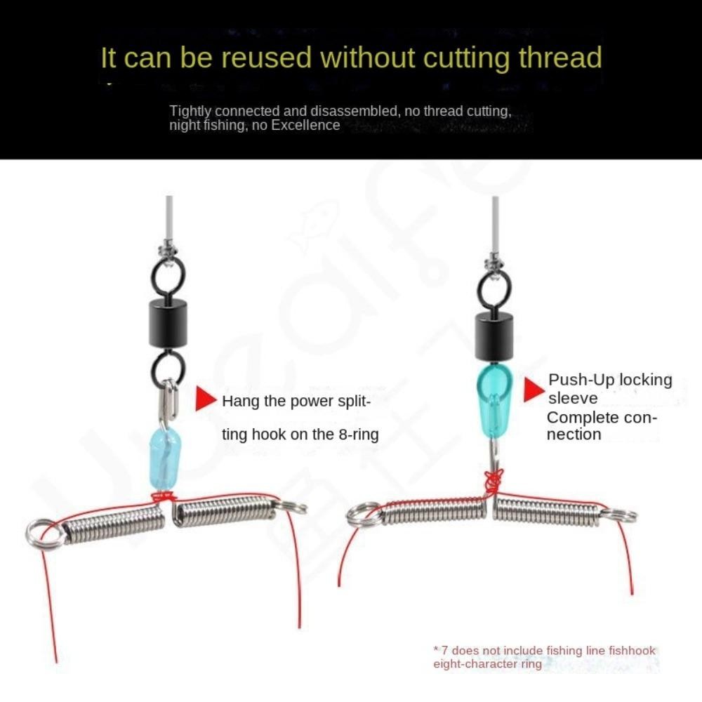 LEMONTRE Fishing Line Space Bifurcation, Balance Rigs Hooks Unloading ...