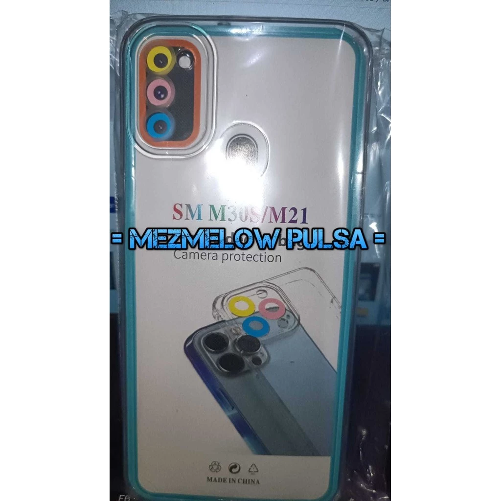 Softcase Silikon Transparant Casing Case SAMSUNG M20 / SAMSUNG M30S / SAMSUNG M21 - Gambar 2