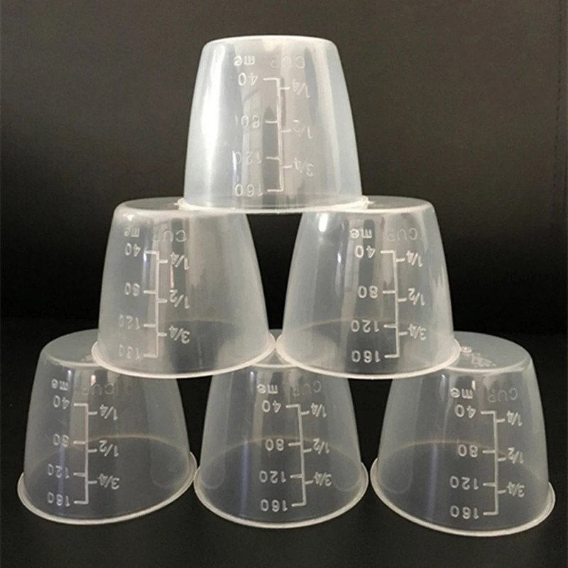 AA Useful 10 Pcs Food Grade Plastic Rice Measuring Cup Rice Cooker ...