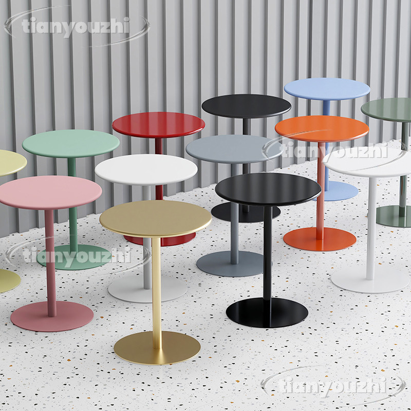 Small Color Coffee Table Simple Modern Mini Table Bedroom Bedside ...