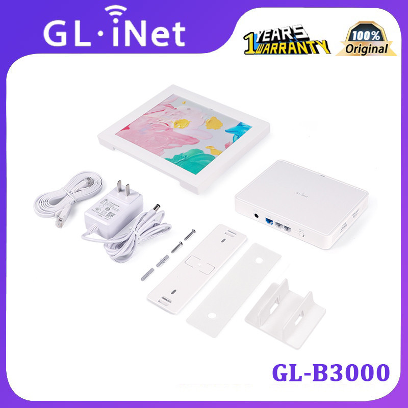 GL.iNet B3000 Photo Frame Router Home high speed Gigabit port AX dual ...