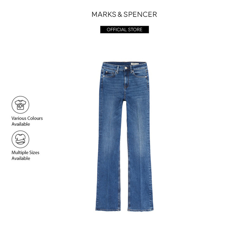 M&s slim bootcut jeans store