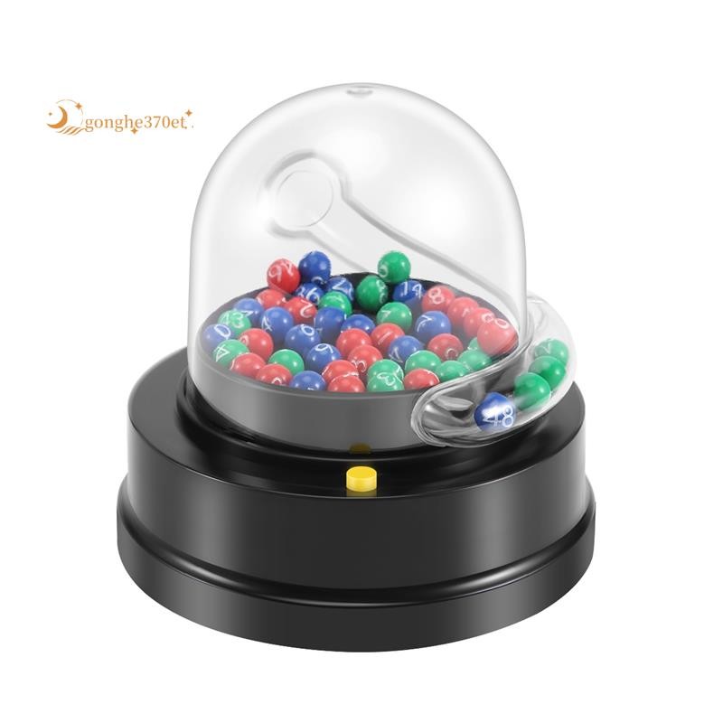 Electric Lucky Lottery Toy Number Picking Machine Mini Lottery Games ...