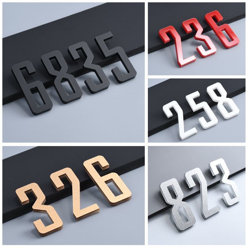 3D numerical alphabet unit number Customised Unit Sign door sign door ...