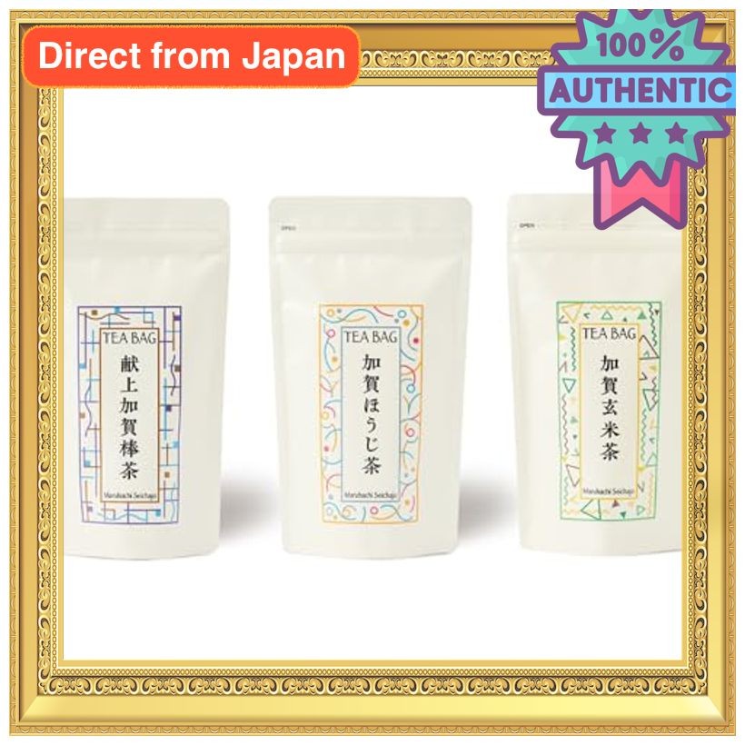 Maruhachi Seichajo Tea Bag Tasting Set Kenjo Kaga Bocha 3g×12, Kaga ...