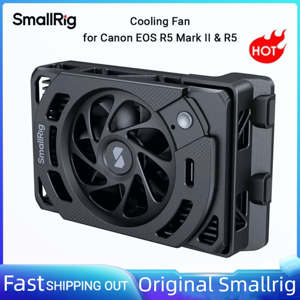 SmallRig Cooling Fan for Canon EOS R5 Mark II & R5 7000 RPM HighSpeed ...