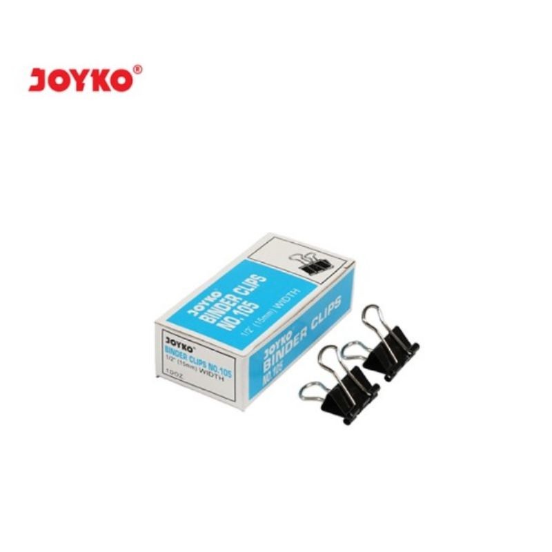 Joyko 105 Binder clip Joyko Paper Clips (12pcs/ box) | Shopee Singapore
