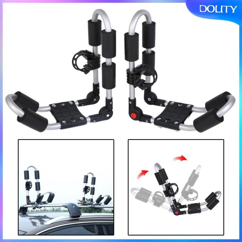 [dolity] 2x Kayak Rack, Car Roof Rack, Roof Rack on Car SUV, Truck ...