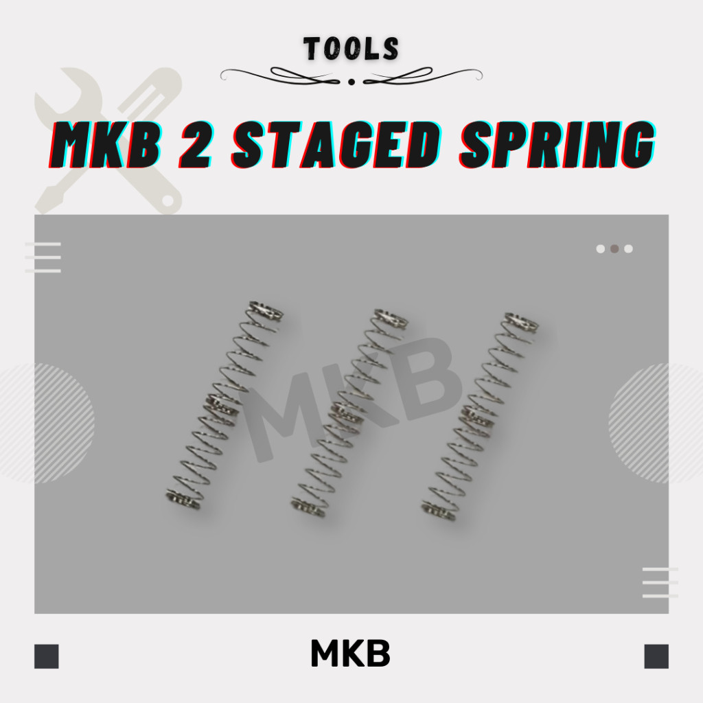 [READY STOCK] MKB 2-Stage Spring for Mechanical Keyboard Switches 22mm ...