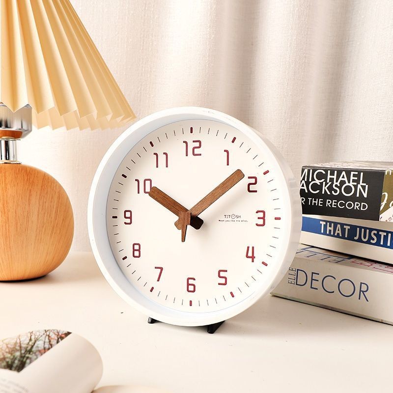 Modern Simple Silent Table Clock Standing Clock Dining Room And Study ...