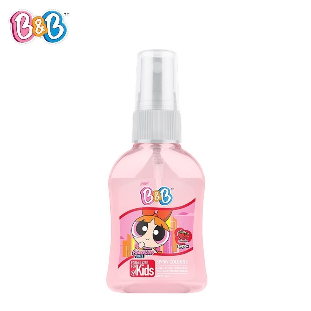 B&B Kids Spray Cologne - Parfume Anak BnB / Merah Jingga Official - Gambar 3