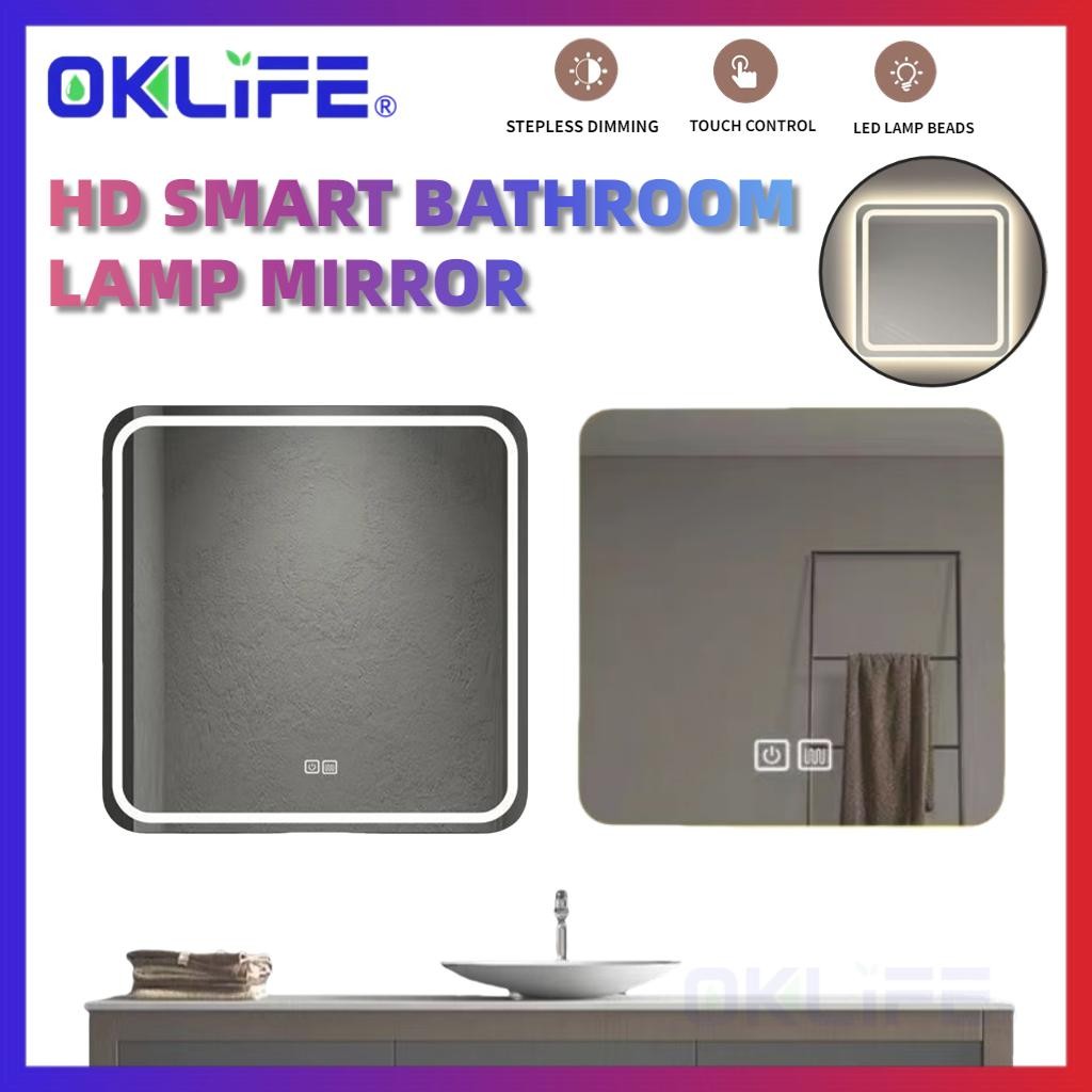Led mirror makeup mirror Bathroom intelligent mirror Adjustable Toilet Mirror