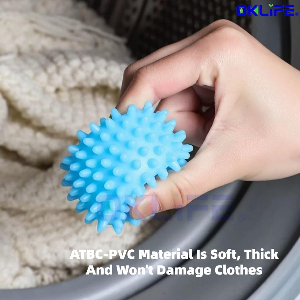 PVC Softener Drying Cleaning Ball Clothes Cleaning Magic Ball for Washing Machine Extra Large Washing Machine view 5