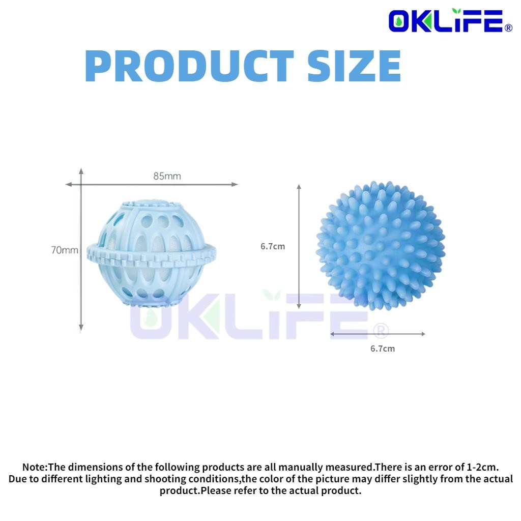 PVC Softener Drying Cleaning Ball Clothes Cleaning Magic Ball for Washing Machine Extra Large Washing Machine view 6