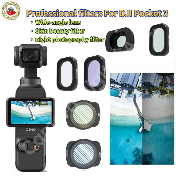 For DJI Pocket CPL Filters Wide-angle lens Night shot filter