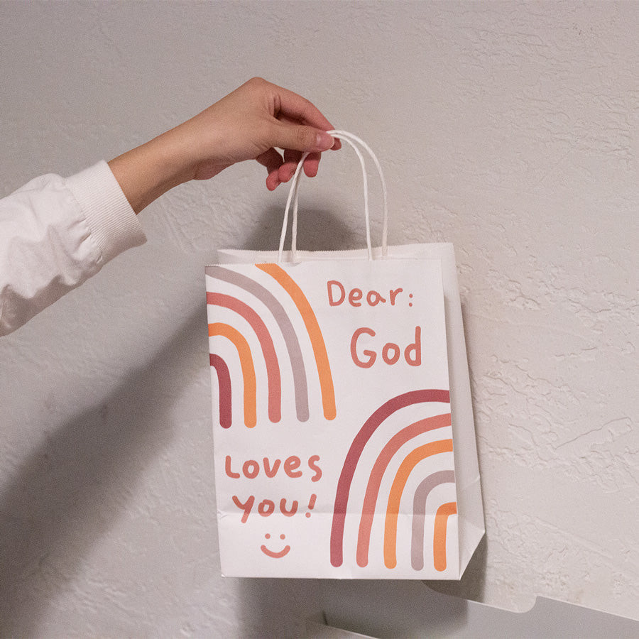 Dear God Loves You {Paper Gift Bag} Dear God Loves You {Paper Gift Bag}